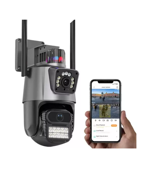 Cámara de Vigilancia HD 8MP – Seguridad Exterior Inteligente