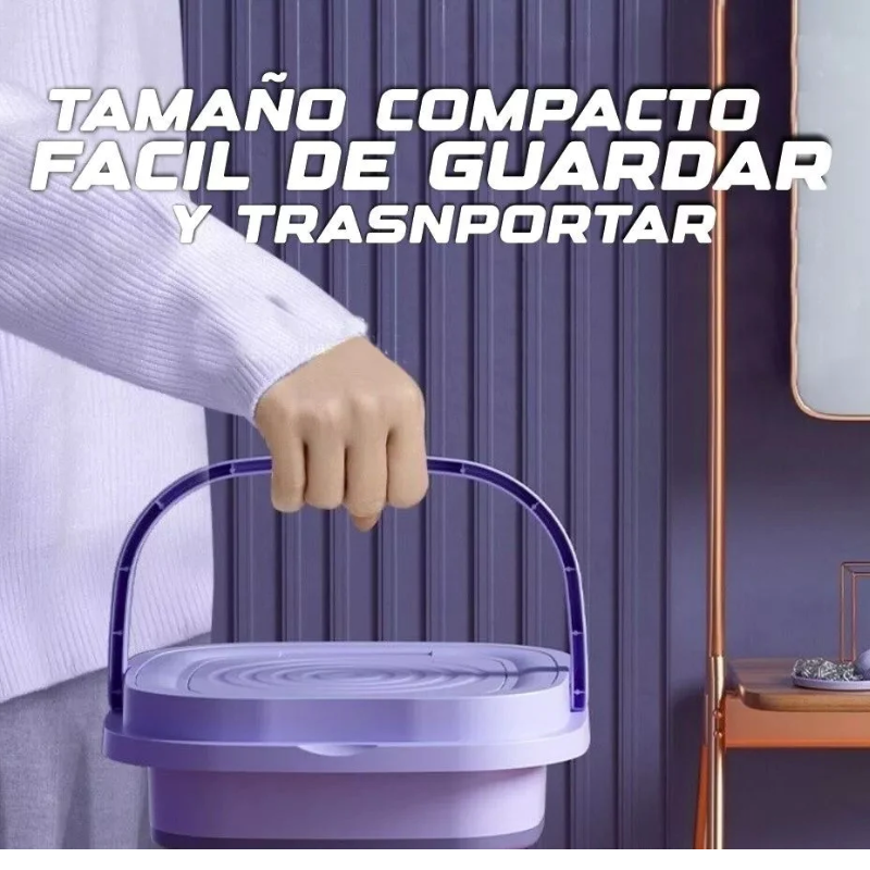 Lavadora/Secadora portátil eléctrica I Nueva versión