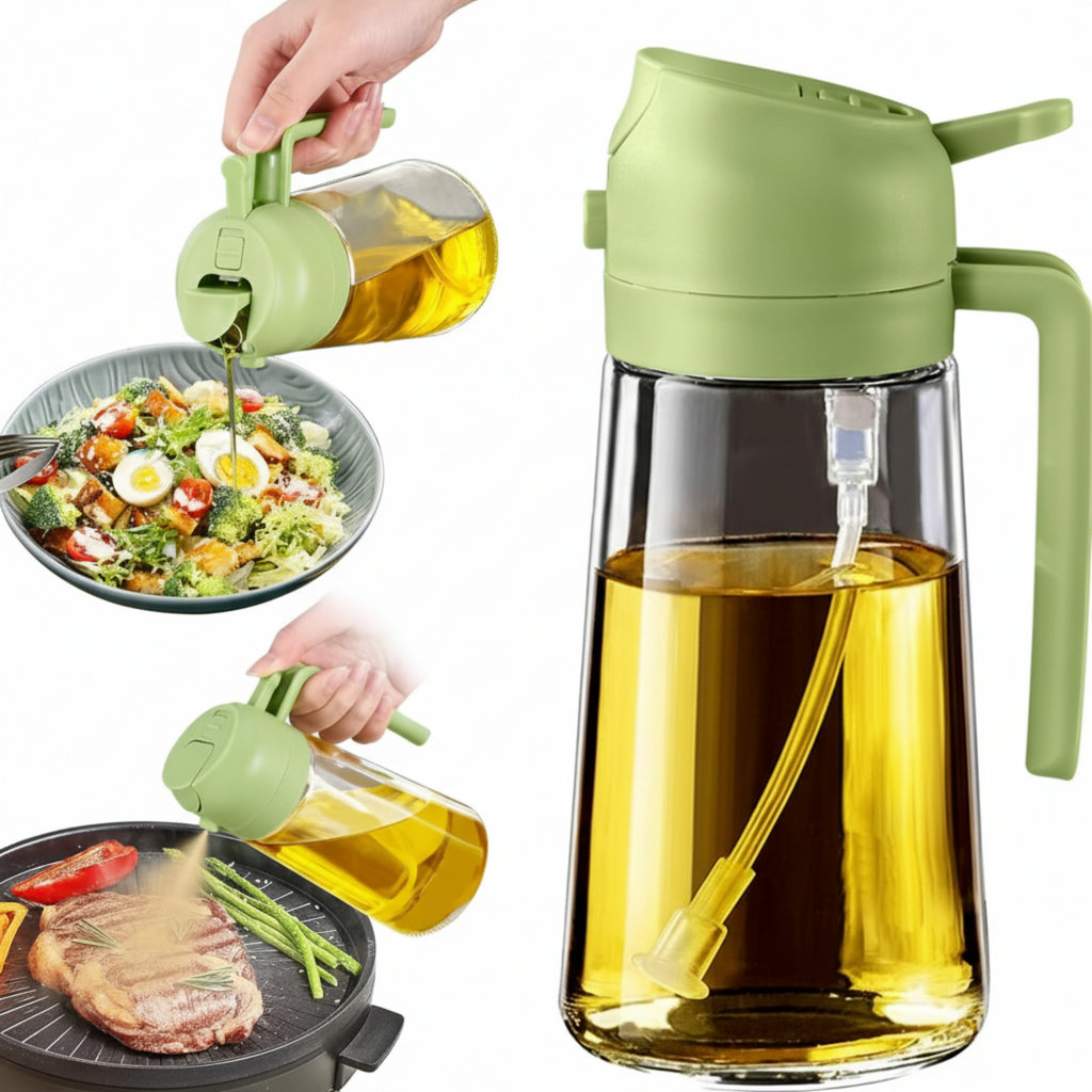 OilMaster® 2 en 1 – Control total: spray + chorro